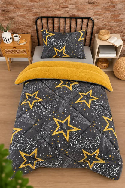 Tek Kişilik Welsoft Yorgan Seti -  STAR HARDAL